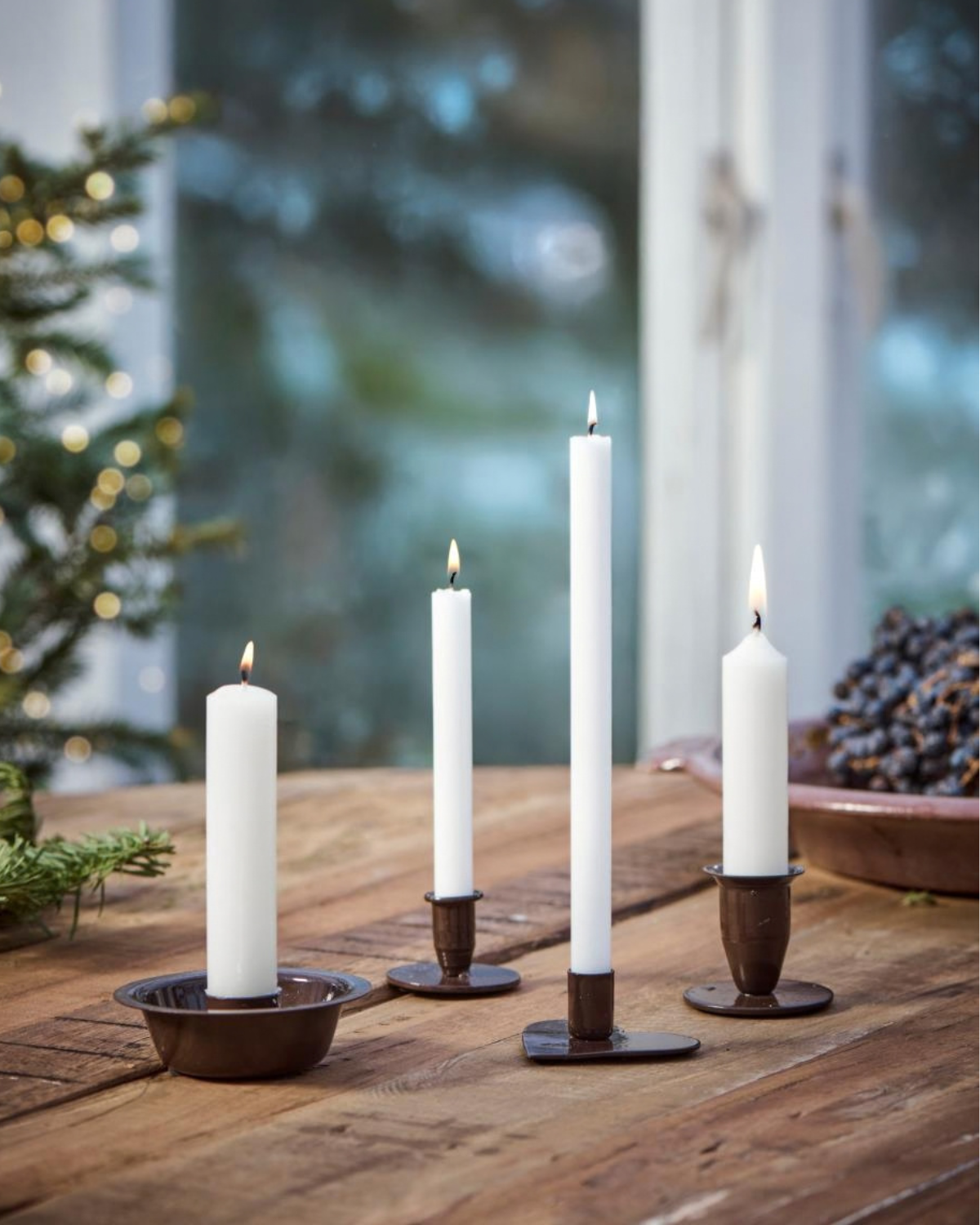 Lysestage til Ø 2,2 cm lys – Hygge