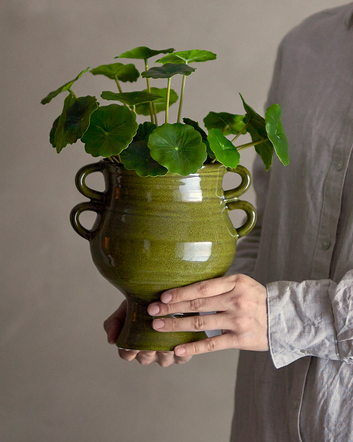 Copper Kunstig Plante