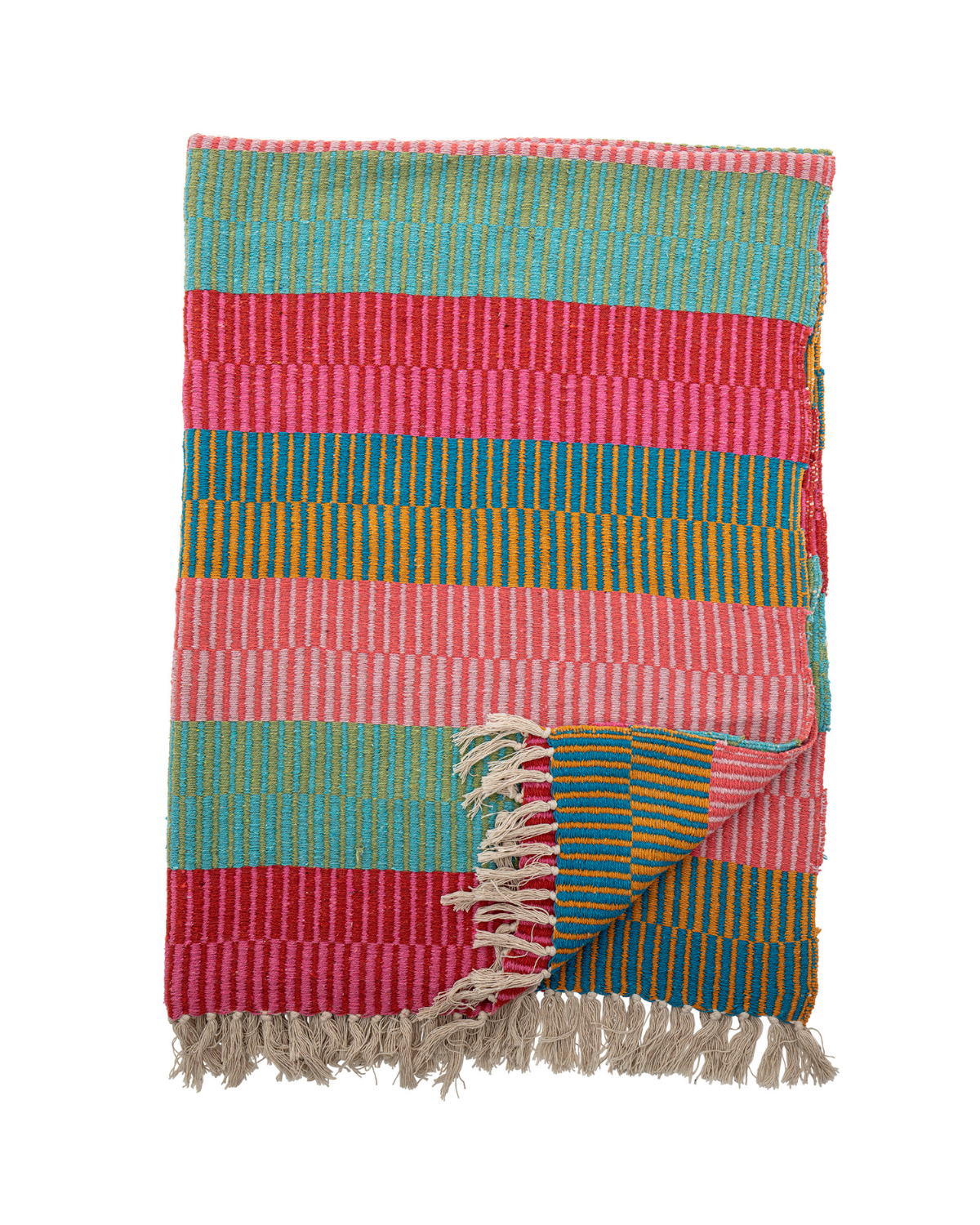 Isnel Plaid - Multifarvet m. pink