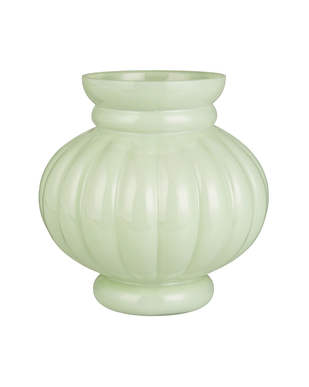 Petra vase - Lysegrøn Ø17 cm / H18 cm