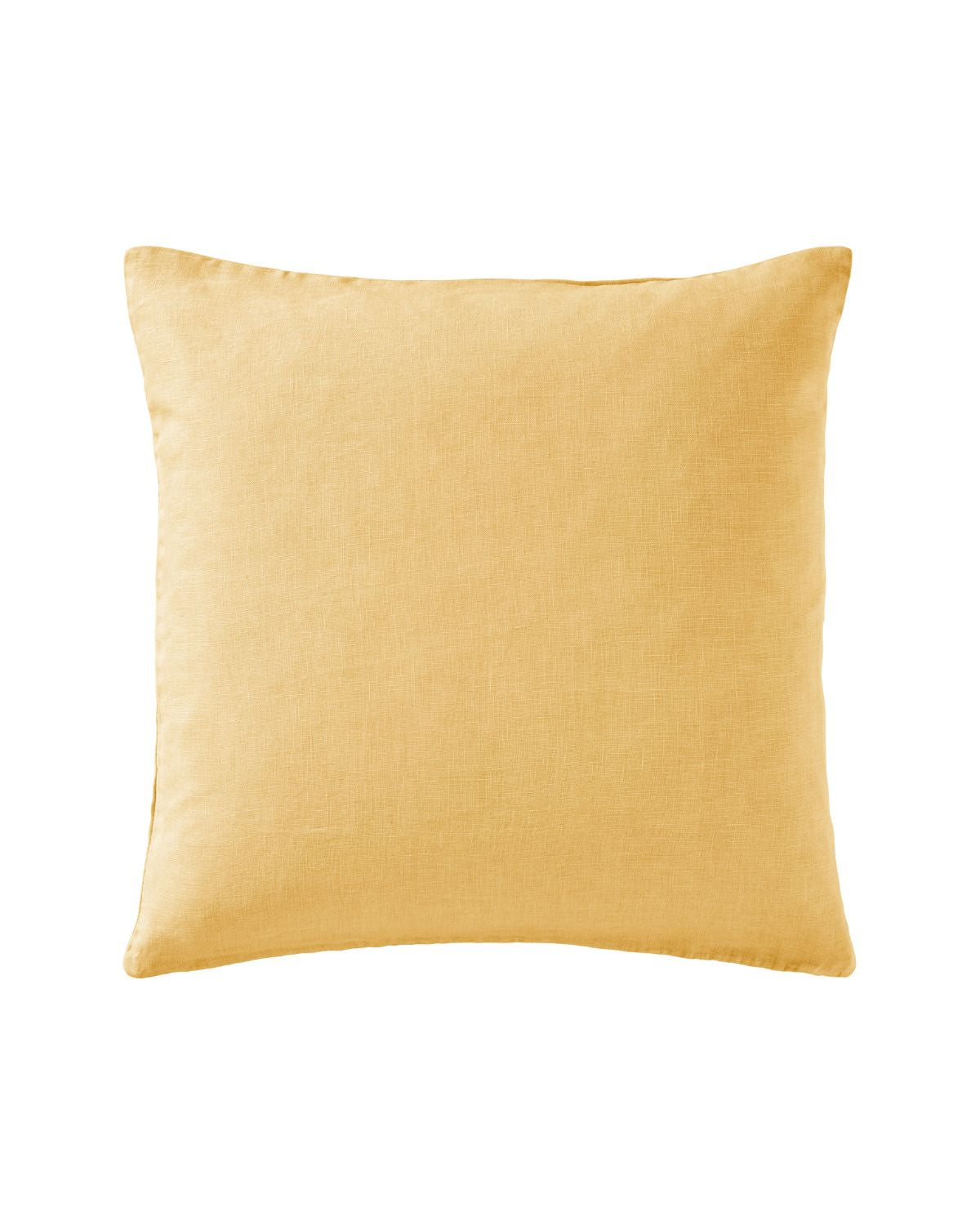 Hørpude 50x50 cm – Lemon Drop
