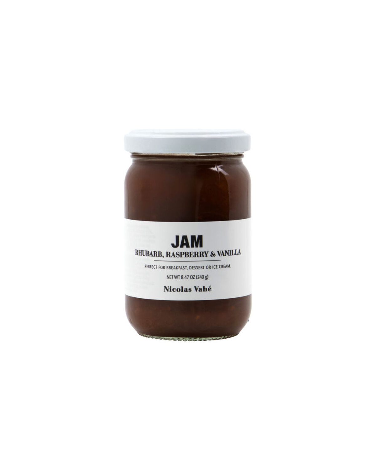 Marmelade Rhubarb, raspberry & vanilla - 240 g