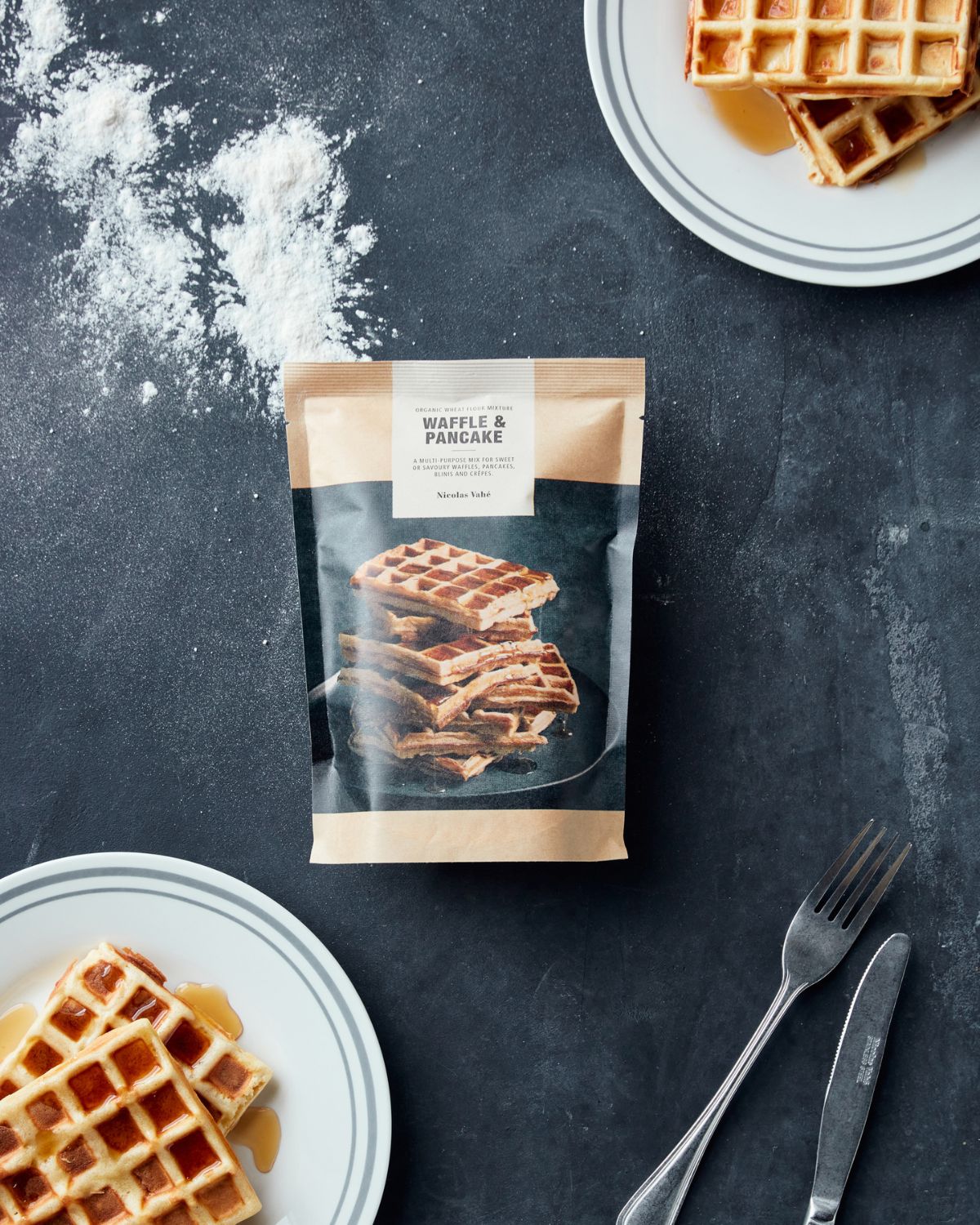 Vaffel- & Pandekagemix Økologisk – 300 g
