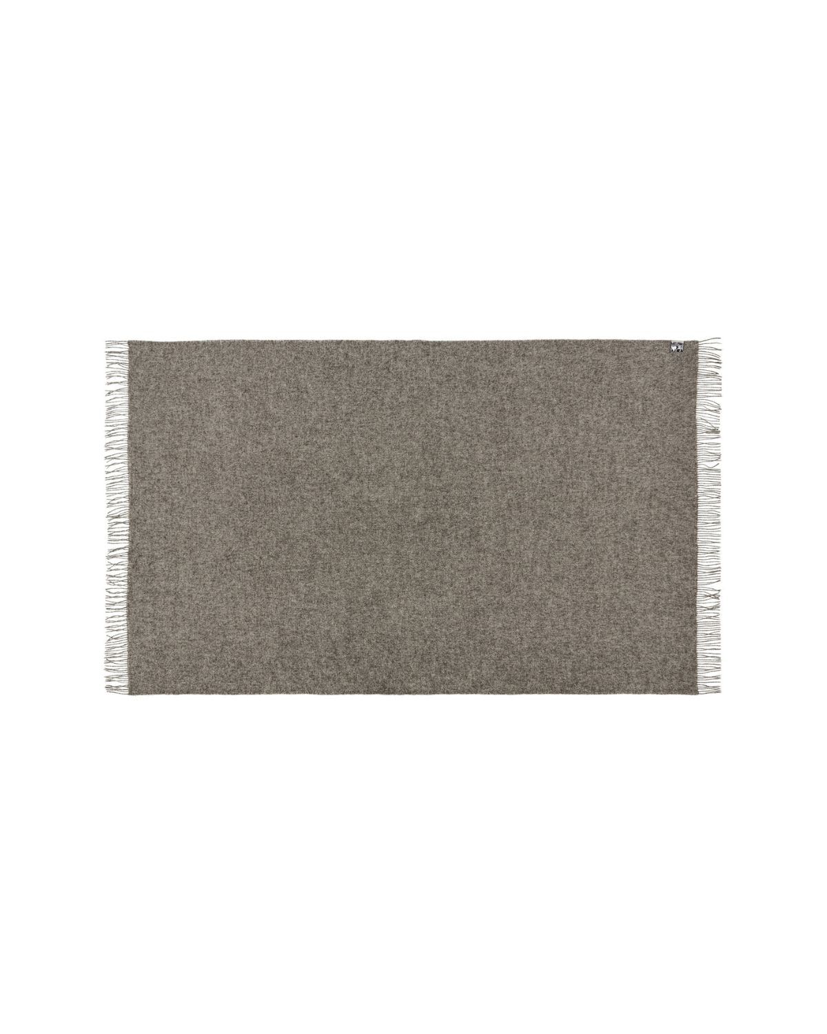 Samsø plaid Uld - Dark Nordic Gray - 140x240 cm