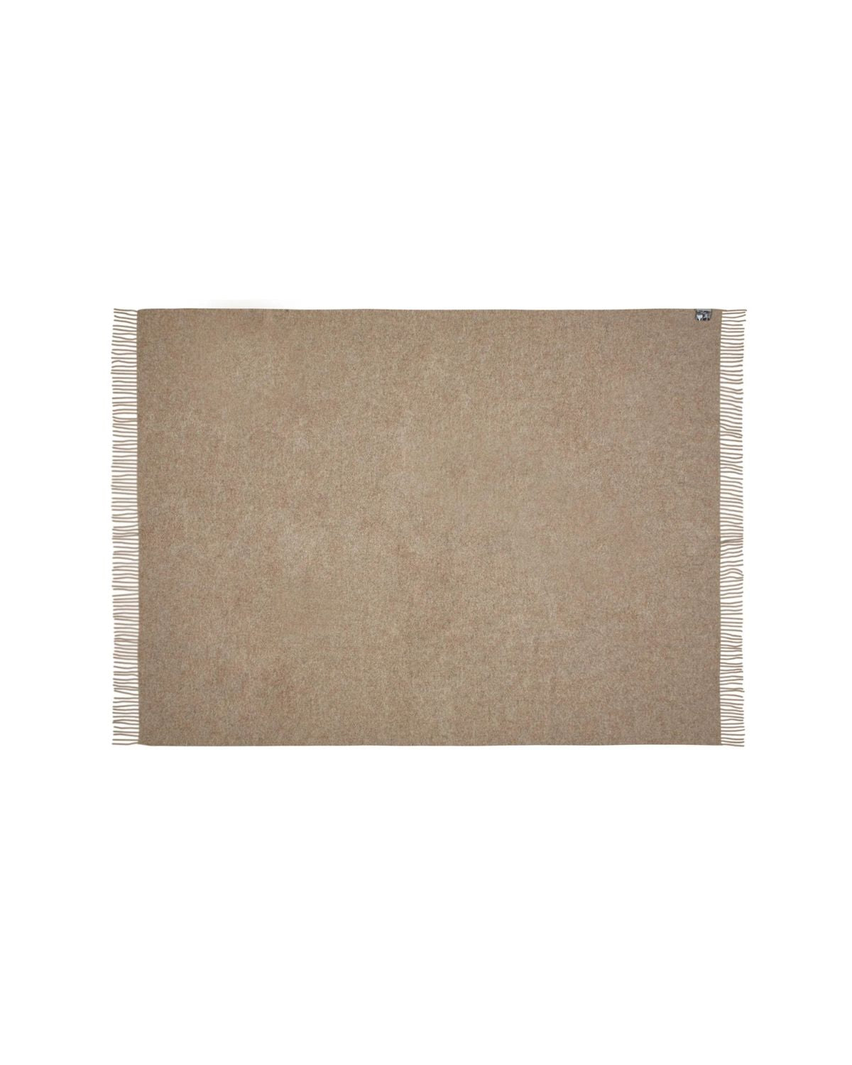 Season plaid Uld 130x200cm - Latte Beige