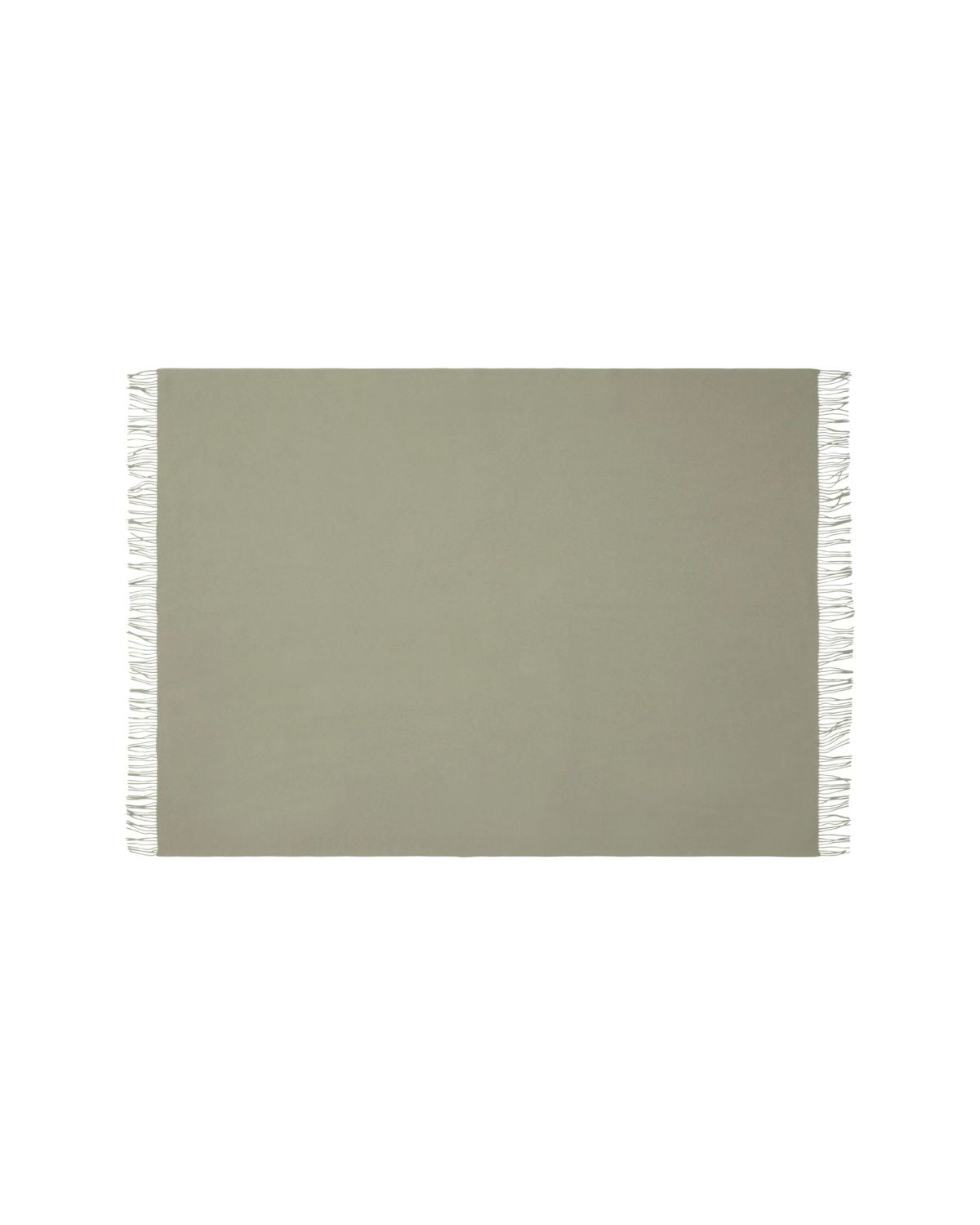 Season plaid Uld 130x200cm - Moss