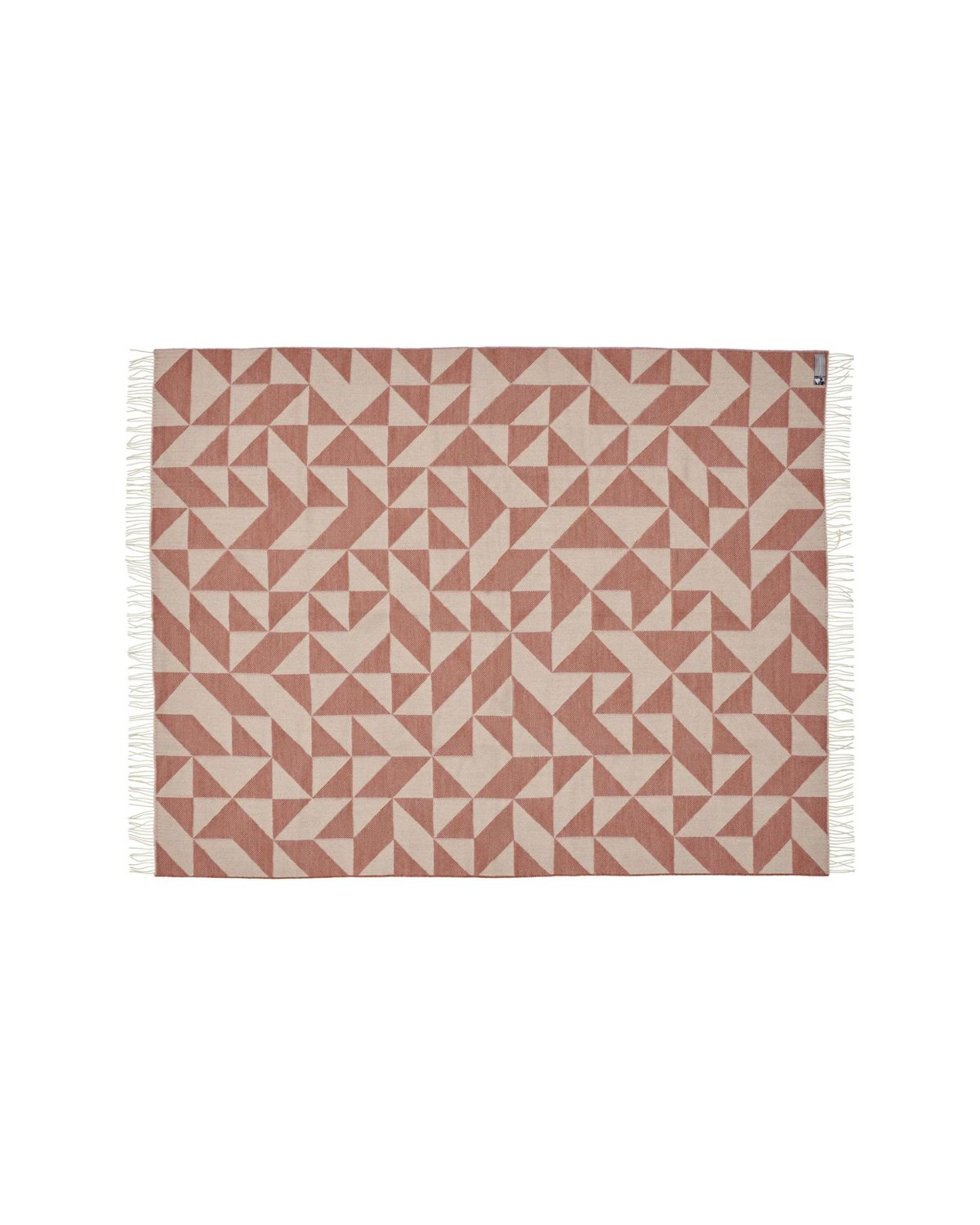 Twist a Twill plaid Uld 130x190cm - Rusty Rose