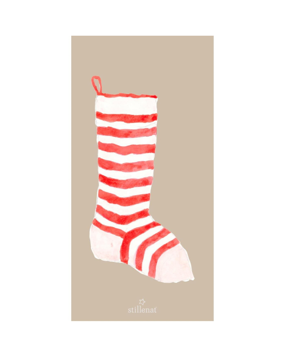 Serviet 10x20 cm -  Julesok - 16 stk.