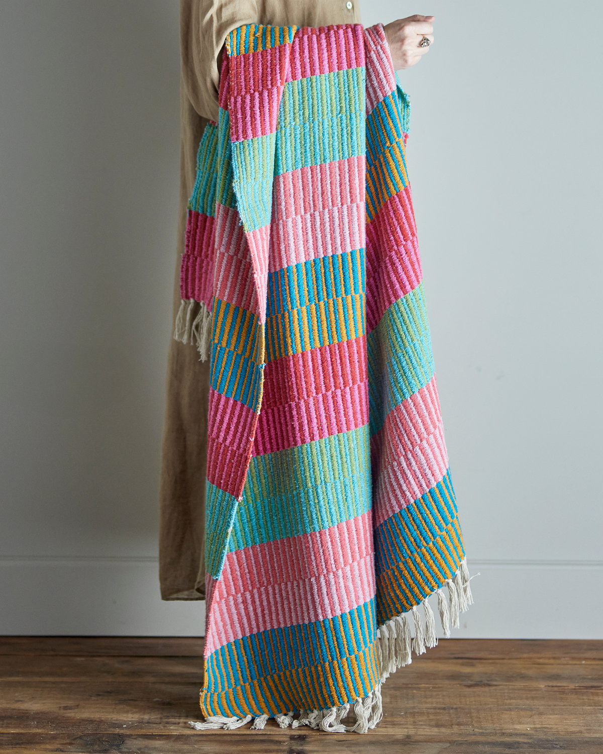 Isnel Plaid - Multifarvet m. pink