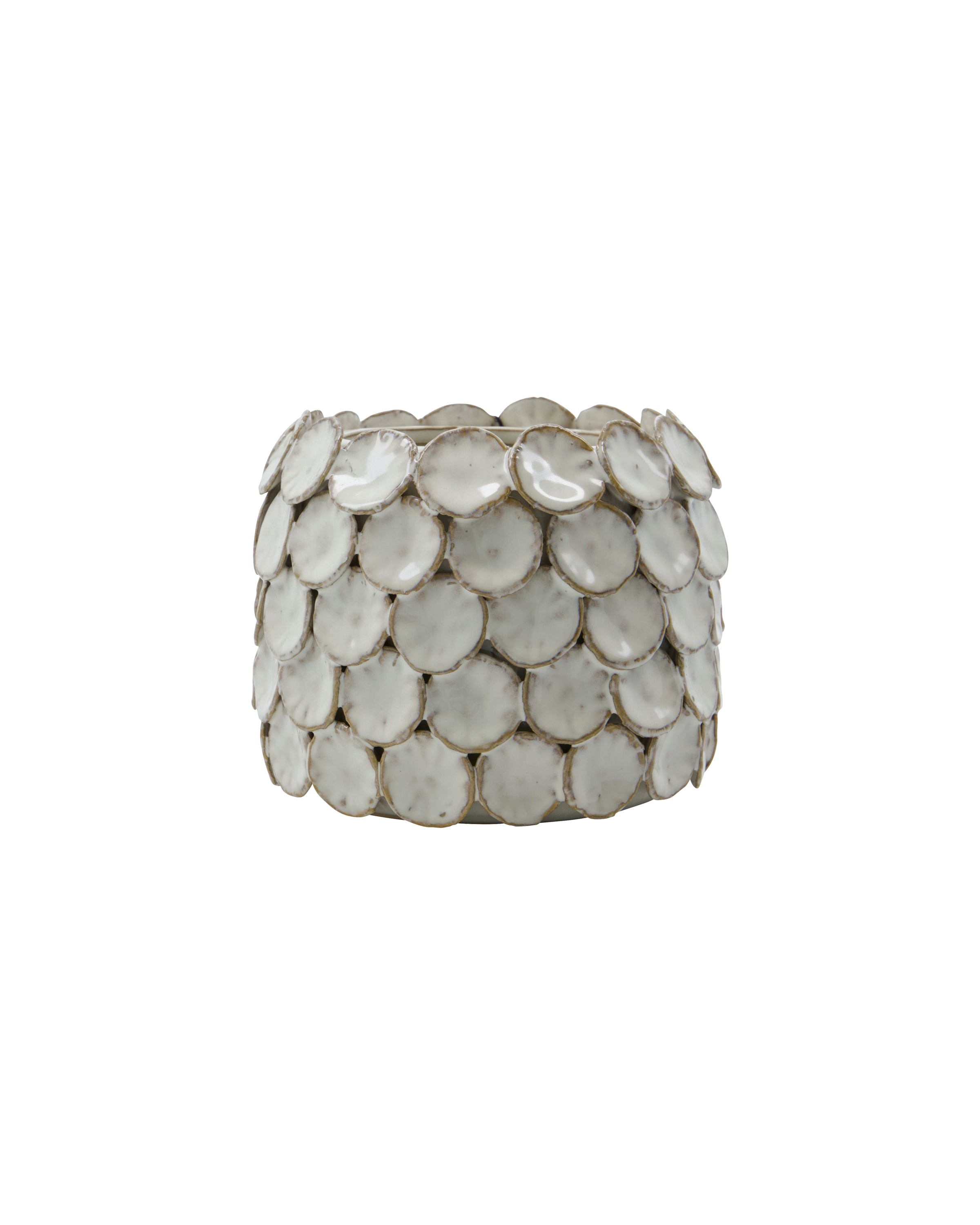 Vase Dot – White