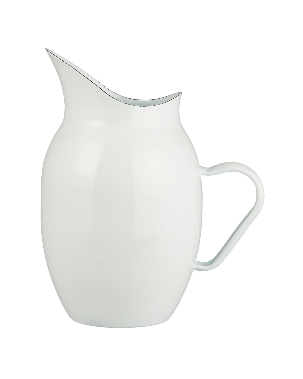 Kande emalje 2,5 ltr hvid