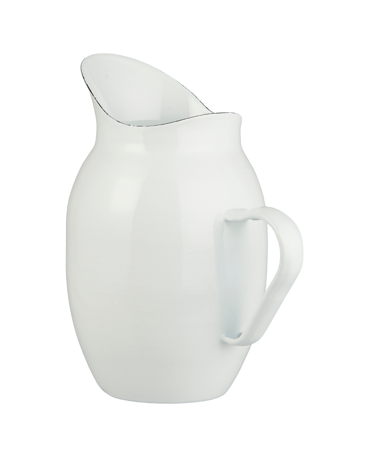 Kande emalje 2,5 ltr hvid