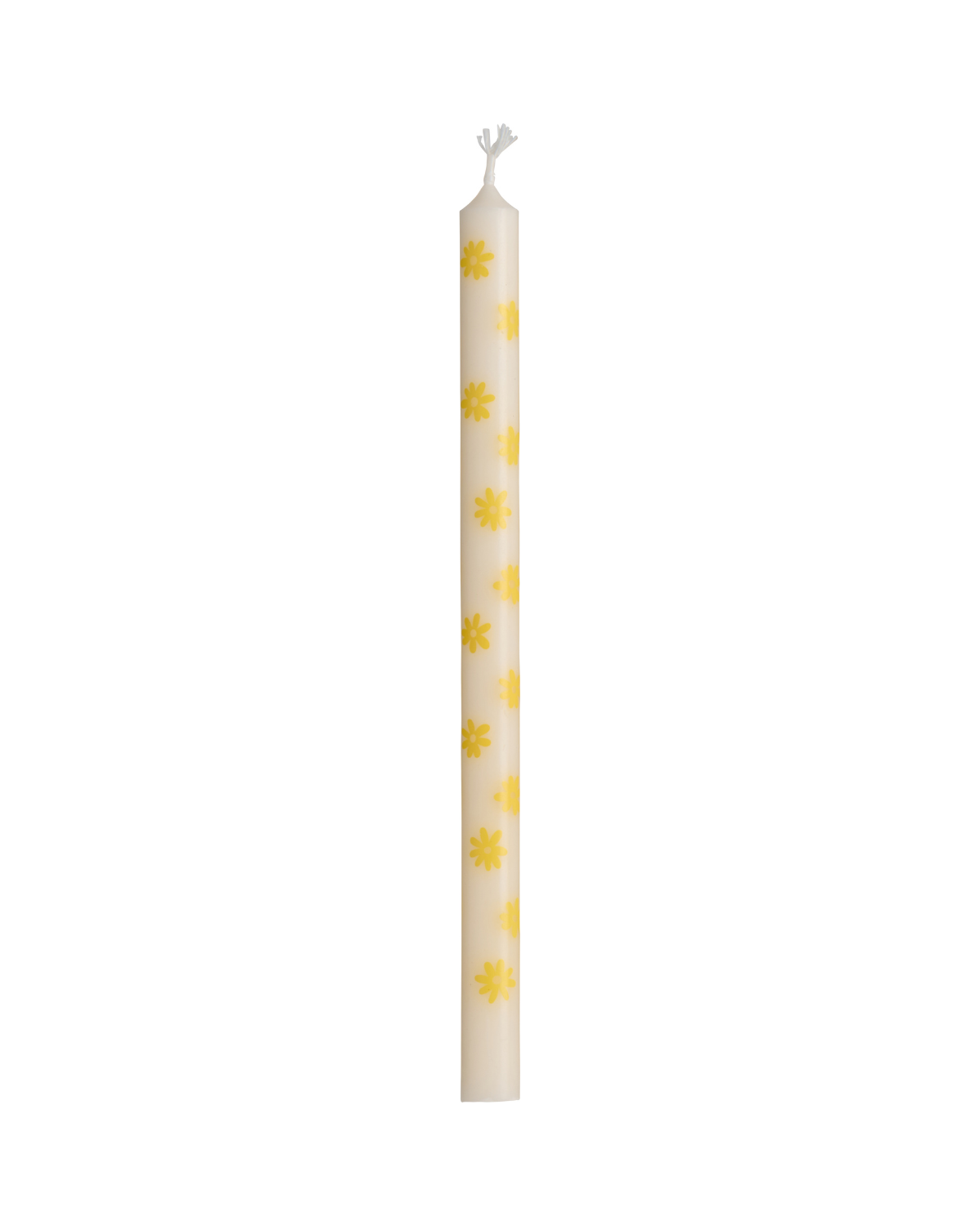 Kertelys m/gule blomster