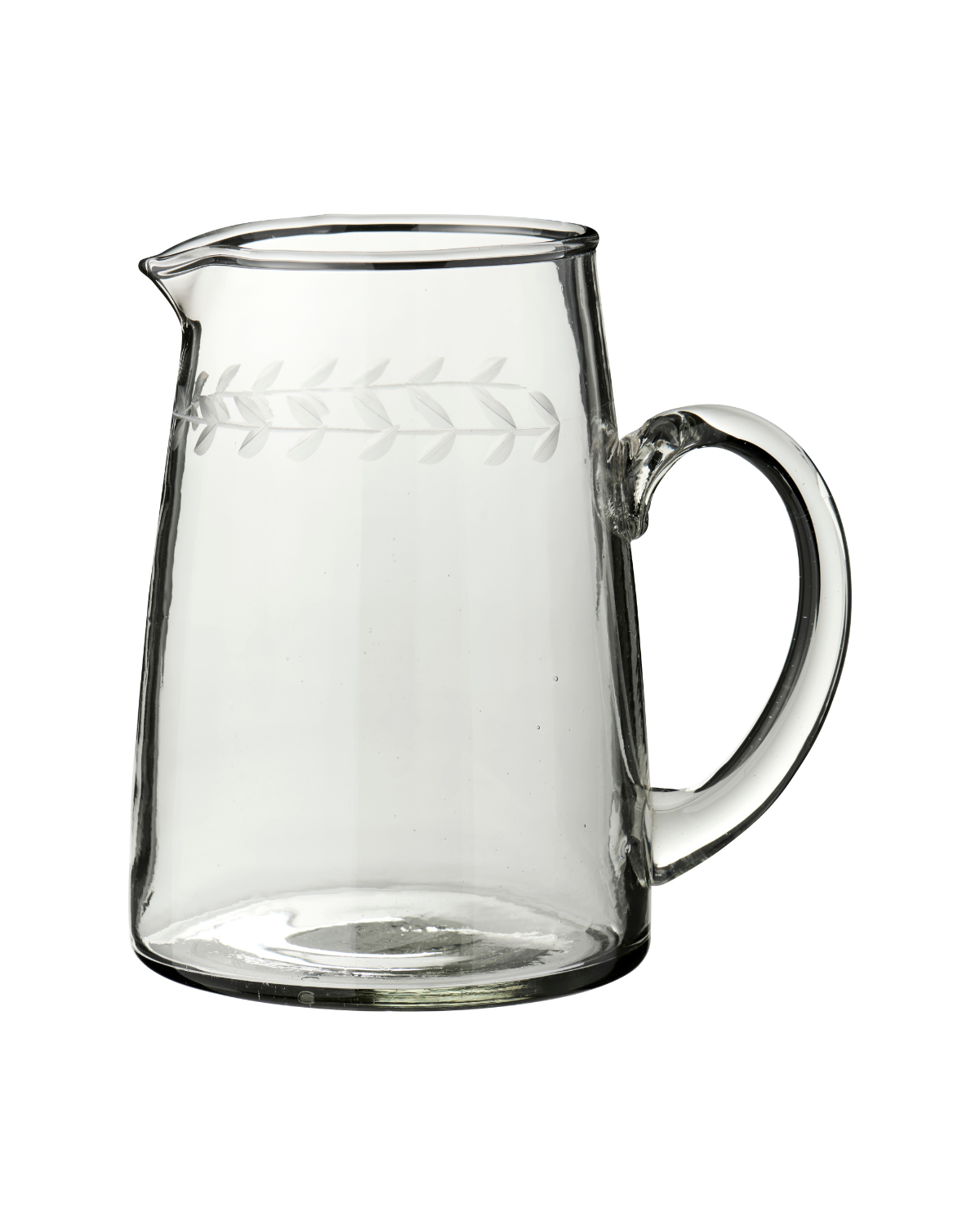 Glaskande med bladranke - 800 ml