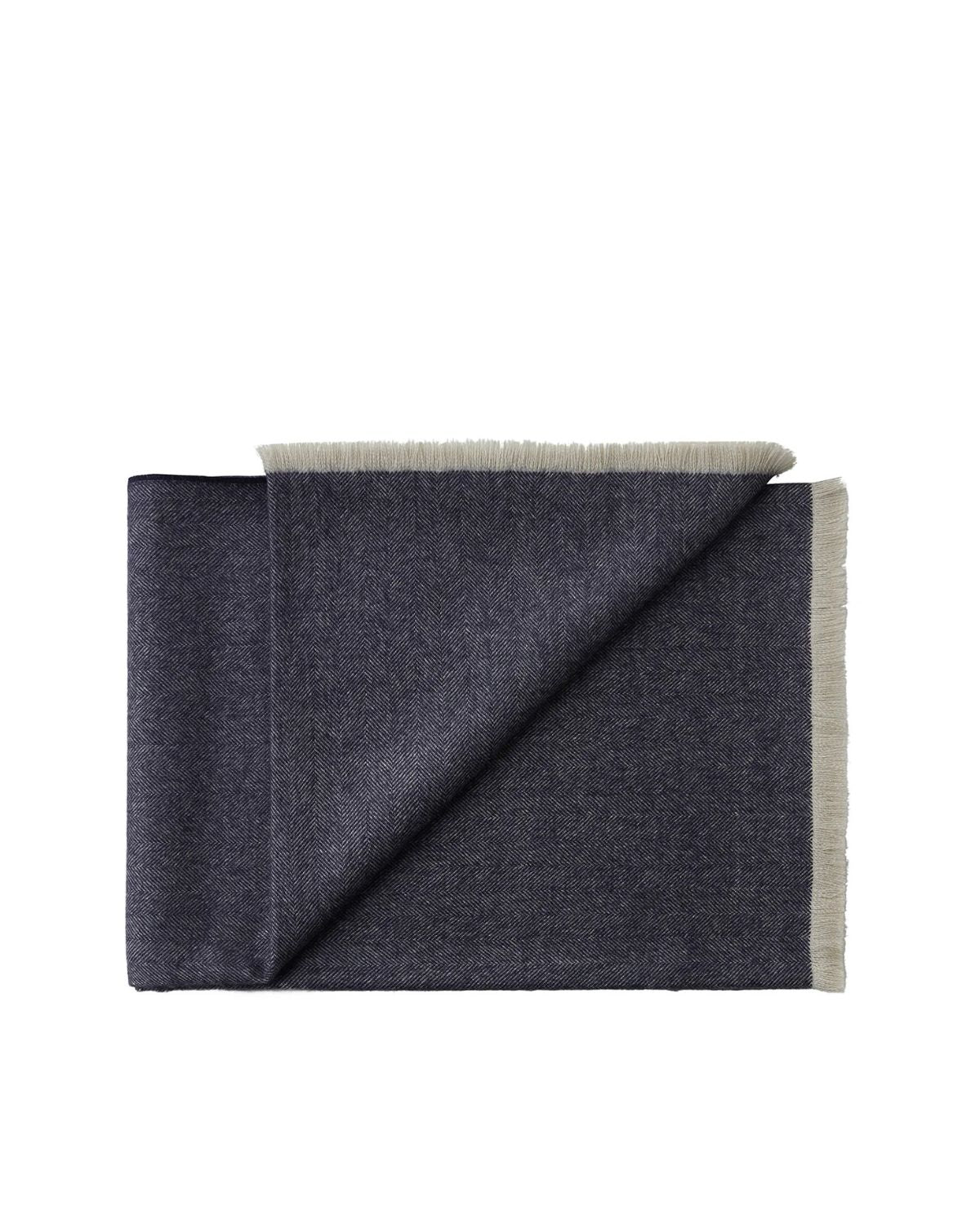 Trujillo plaid alpaka 130x200cm - Royal Blue