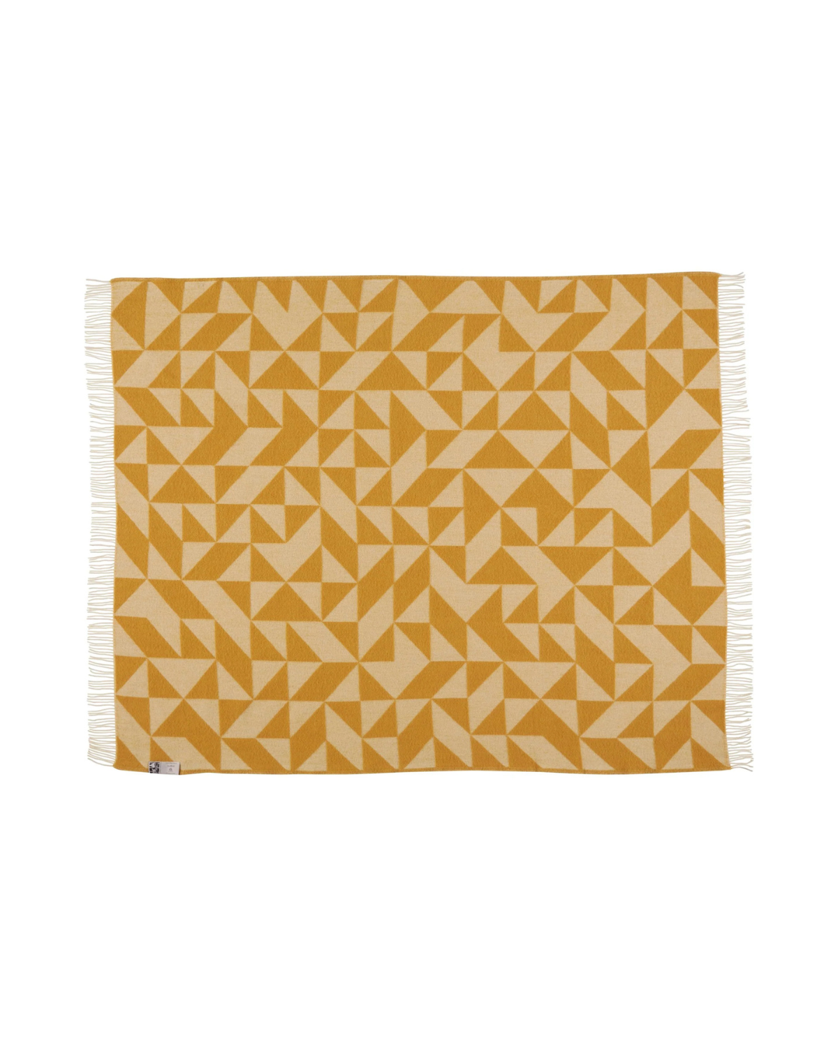 Twist a Twill plaid Uld 130x190cm - Corn Yellow