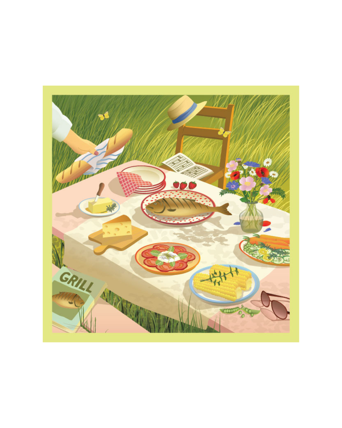 Puslespil - Summertable - 500 brikker