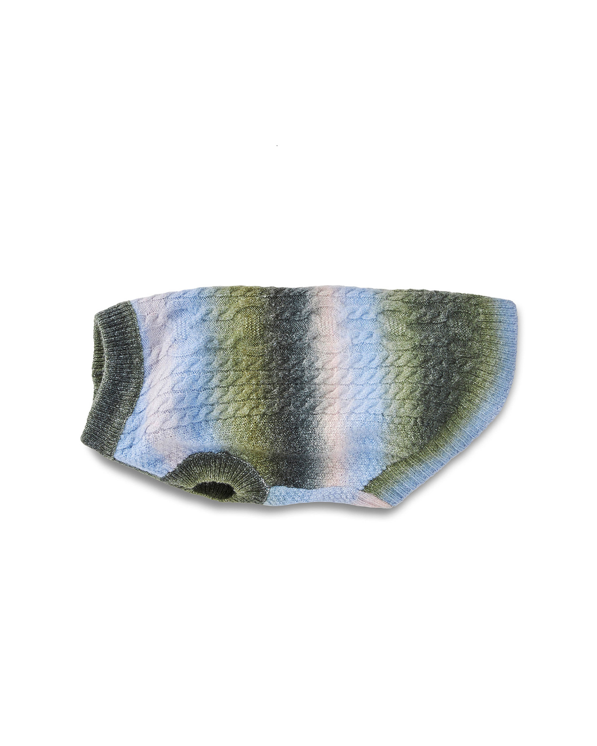 Marinello strikkehundetrøje med farvegradient - 35cm