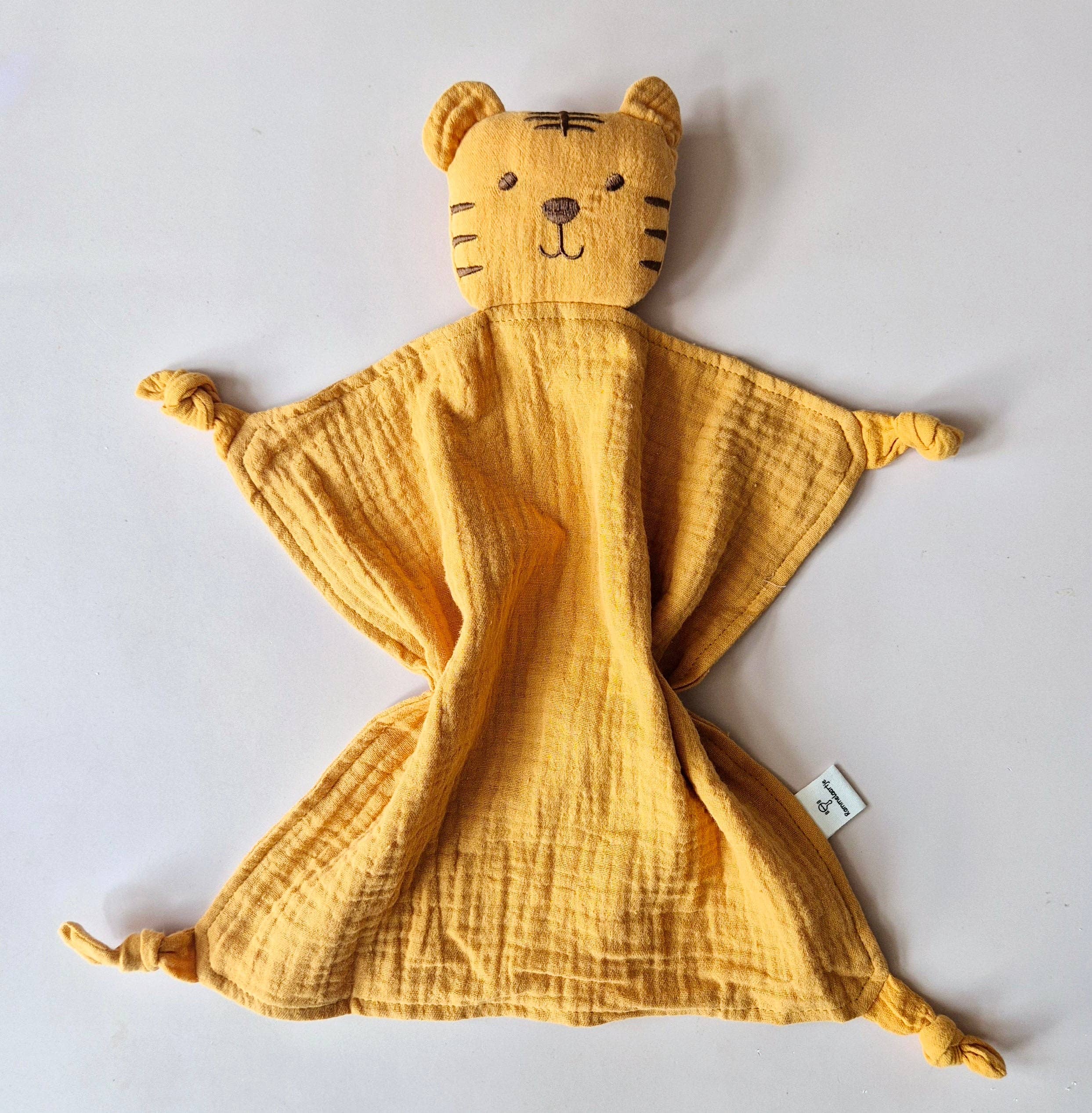 Hydrofil Krammetiger – Blødt Babystykke 30x30 cm